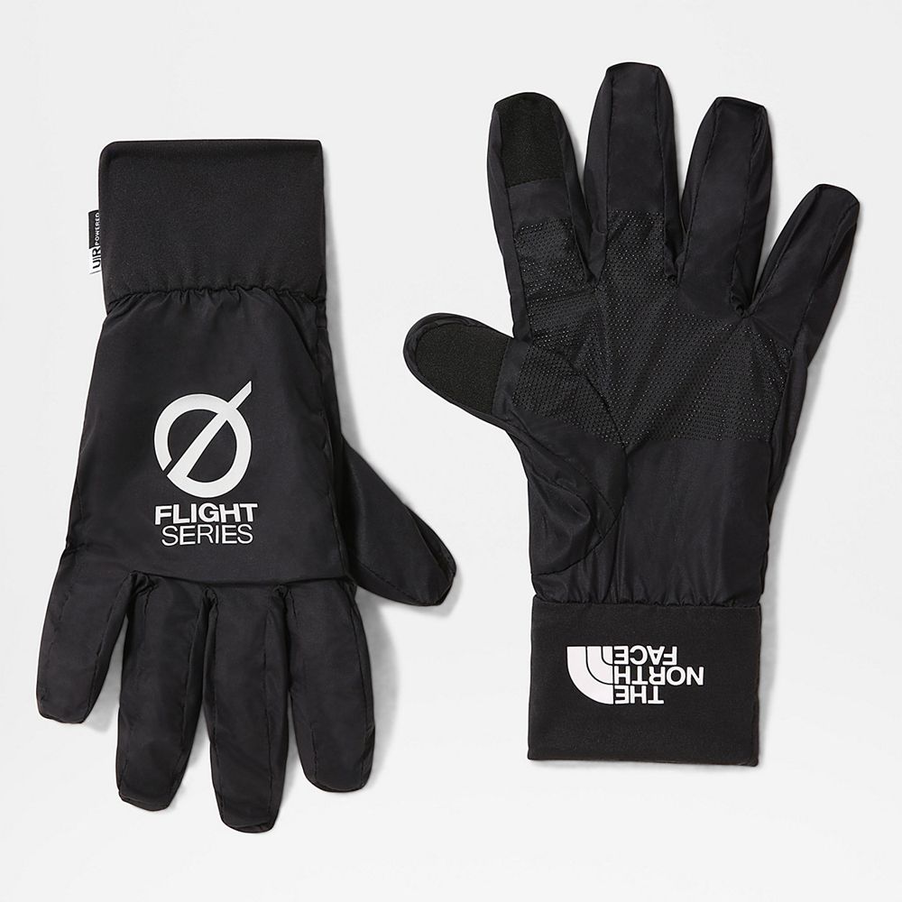 The North Face Gloves Mens Australia - The North Face Black Running & Training (FVI-208376)